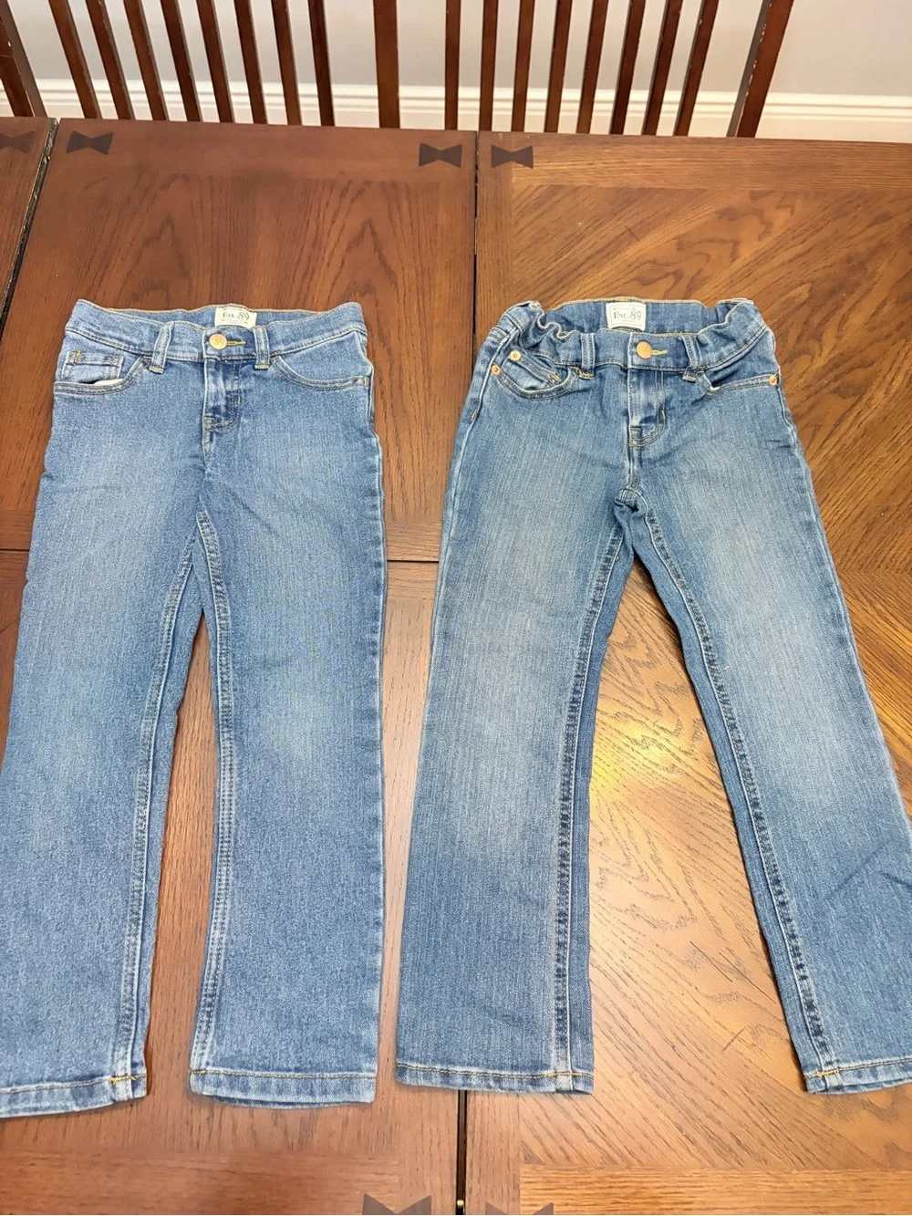 The Children’s Place Girls Skinny Jeans Bundle Size 6 Blue Stretch Denim